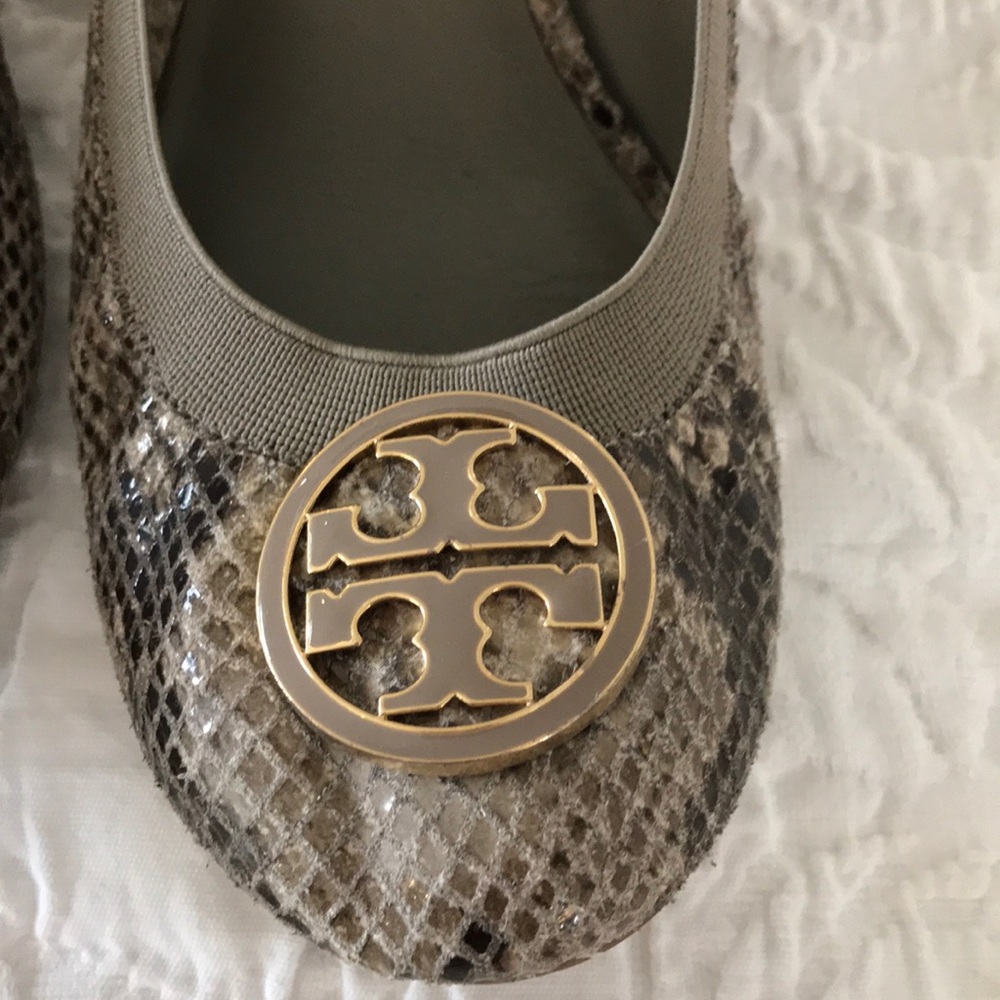 Tory Burch snake skin wedges - Picture 4 of 5